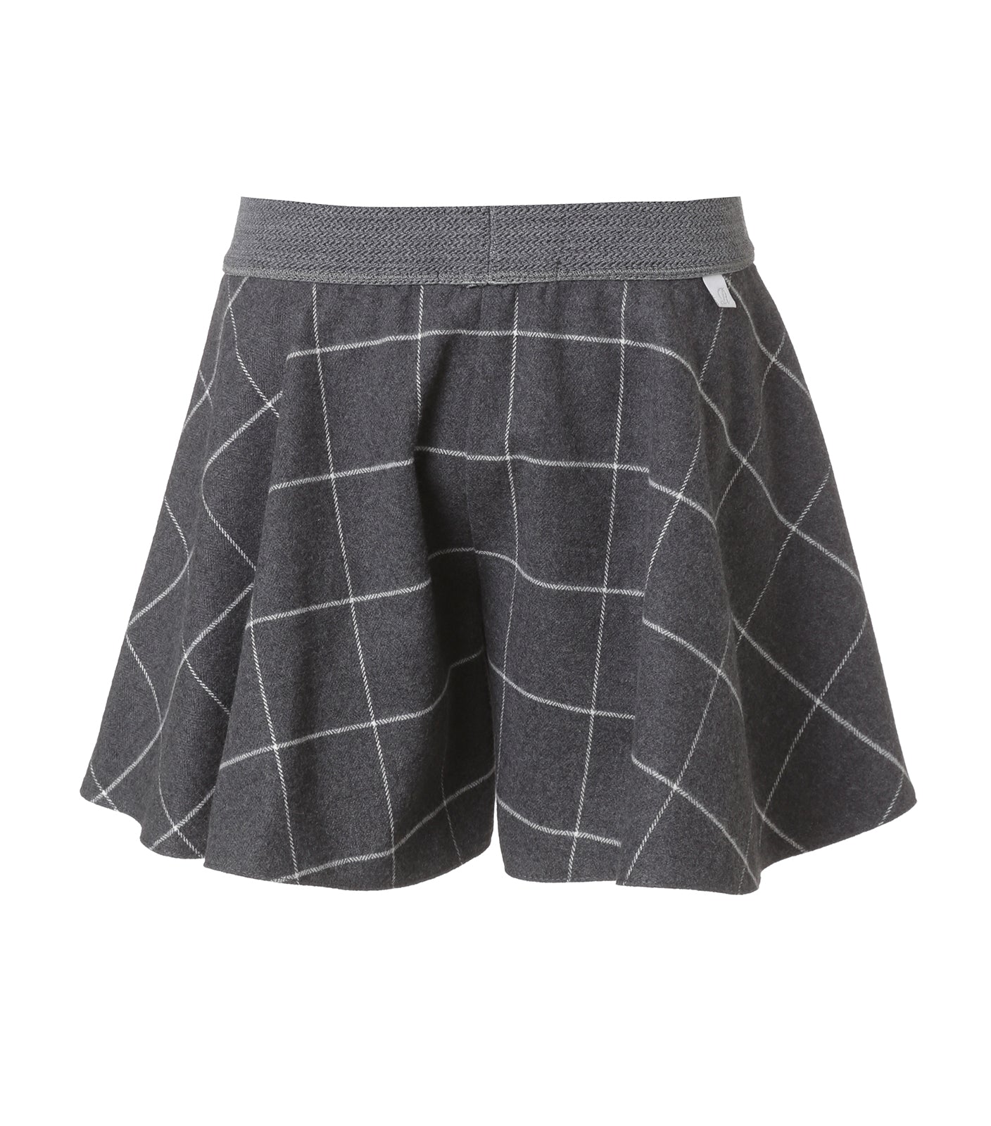 Short Cuadros Gris
