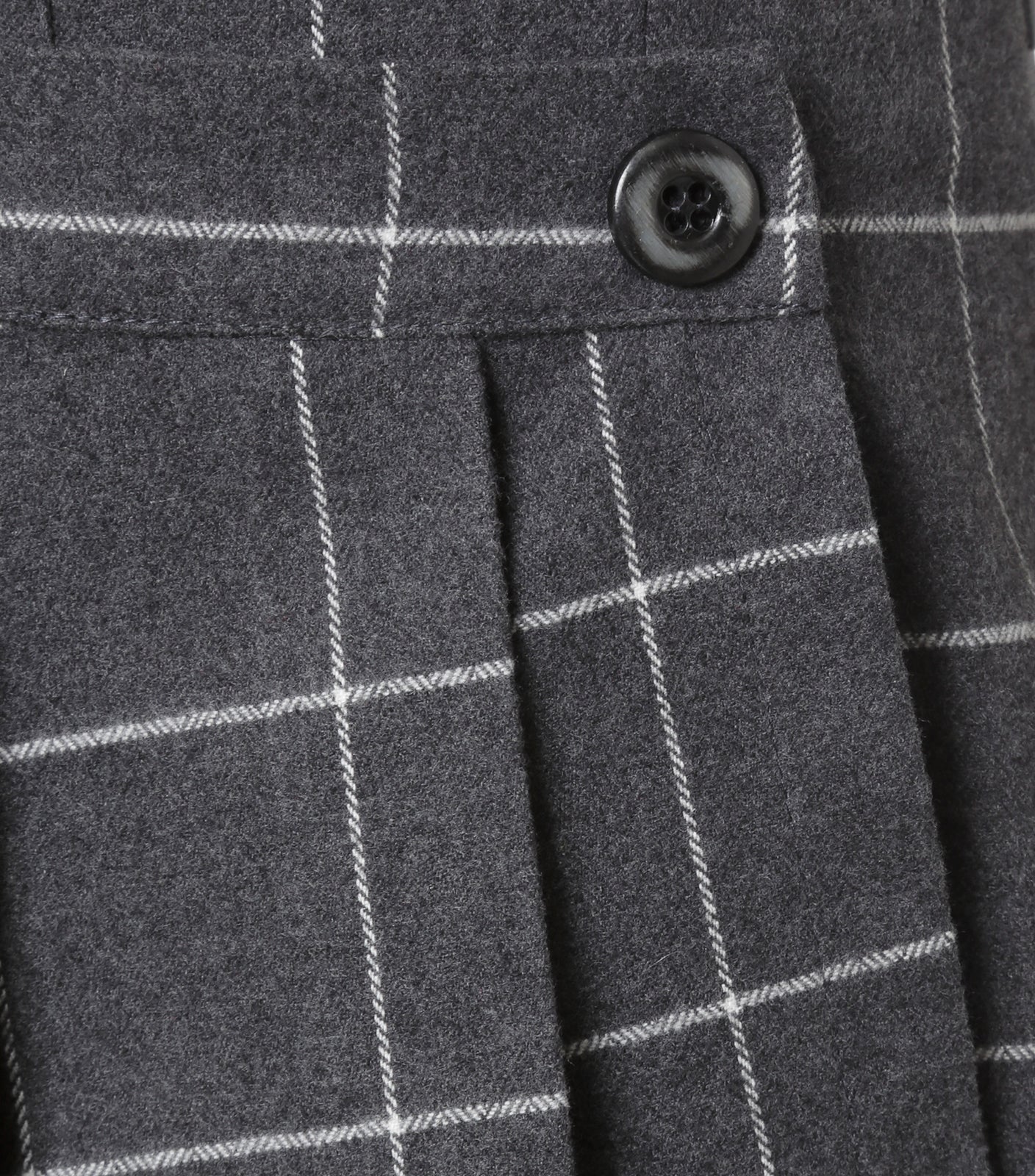 Falda Short Cuadros Gris