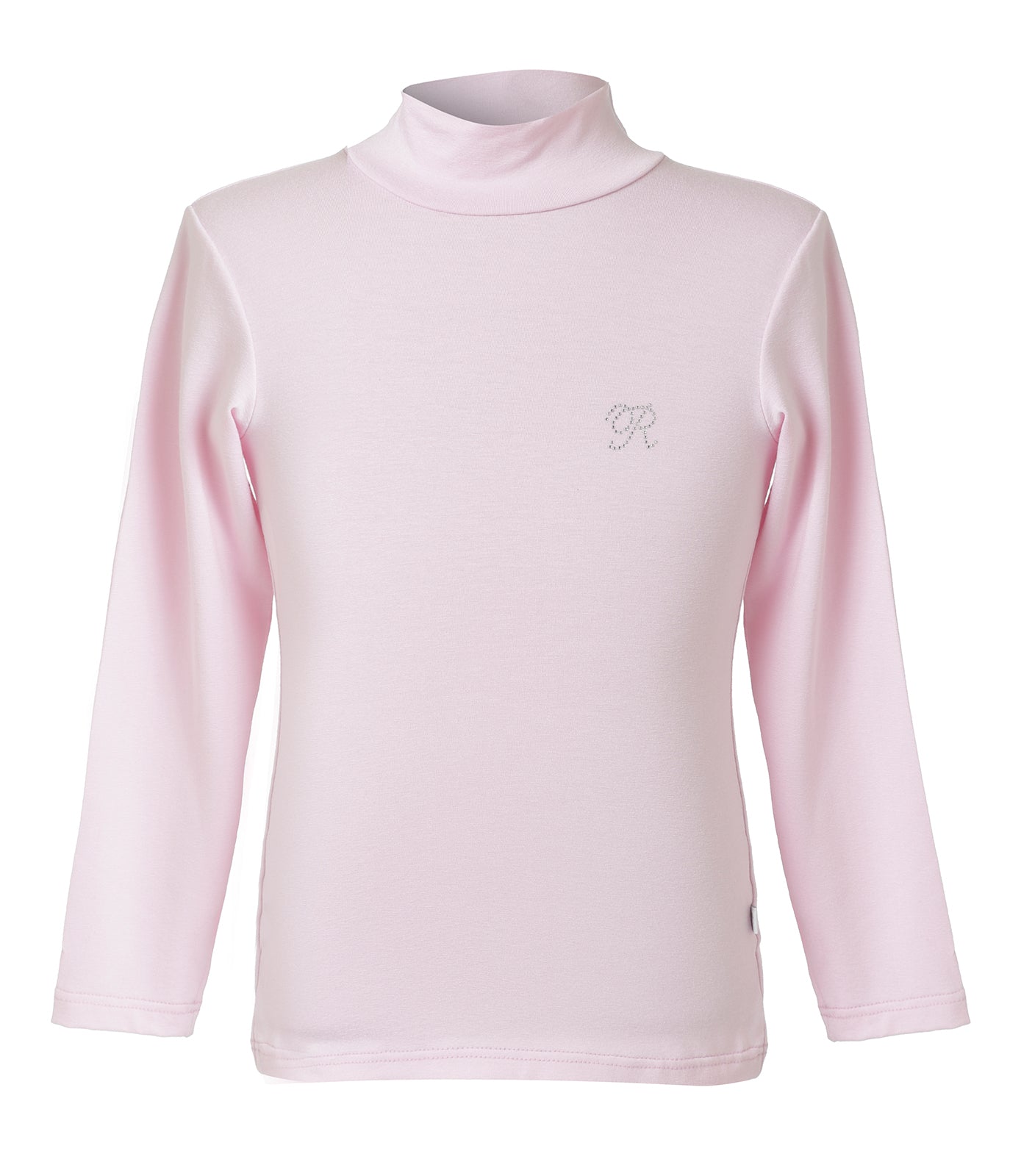 Blusa Rosa Cuello Alto