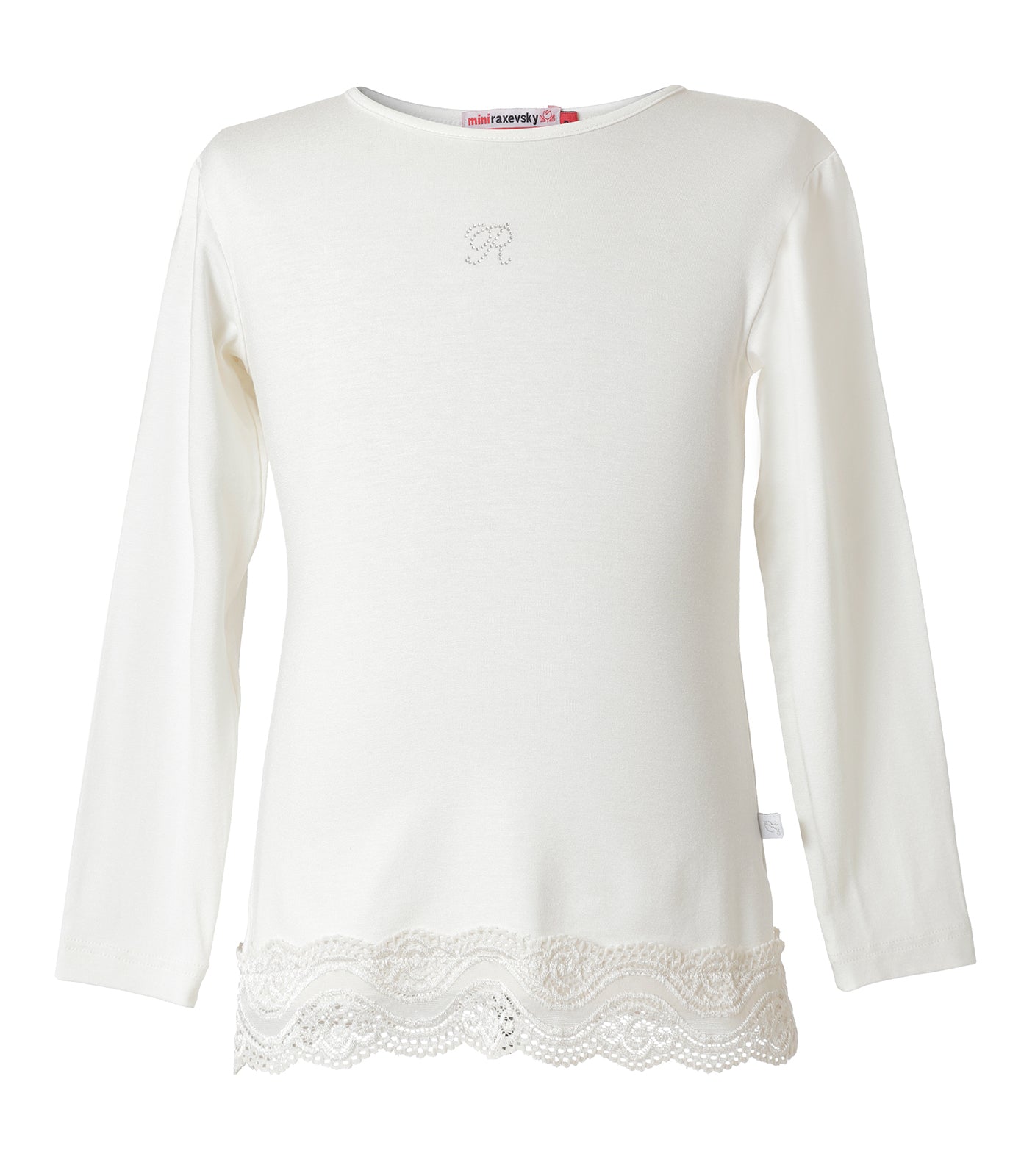 Blusa Blanca Manga Larga