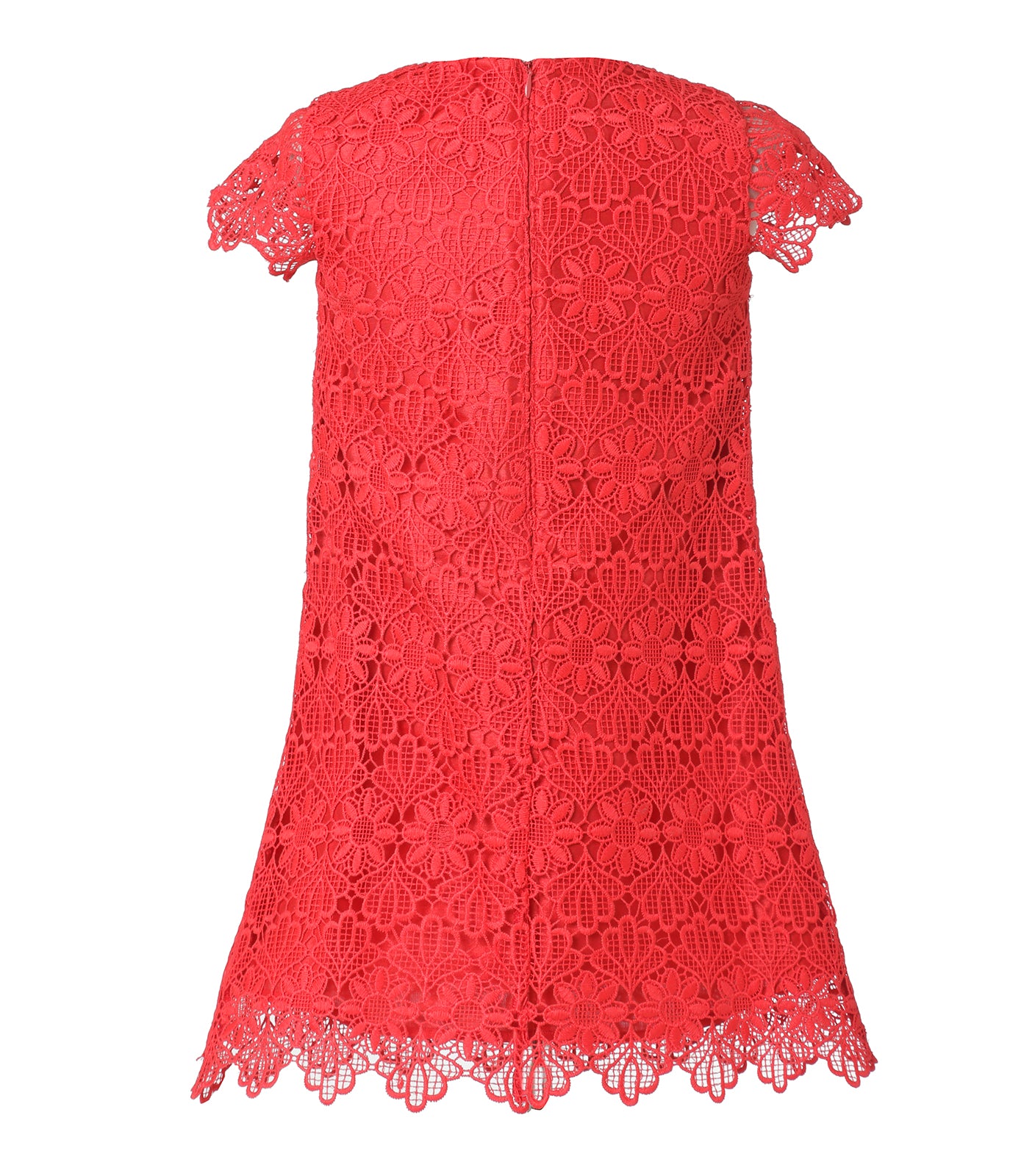 Vestido Encaje Rojo