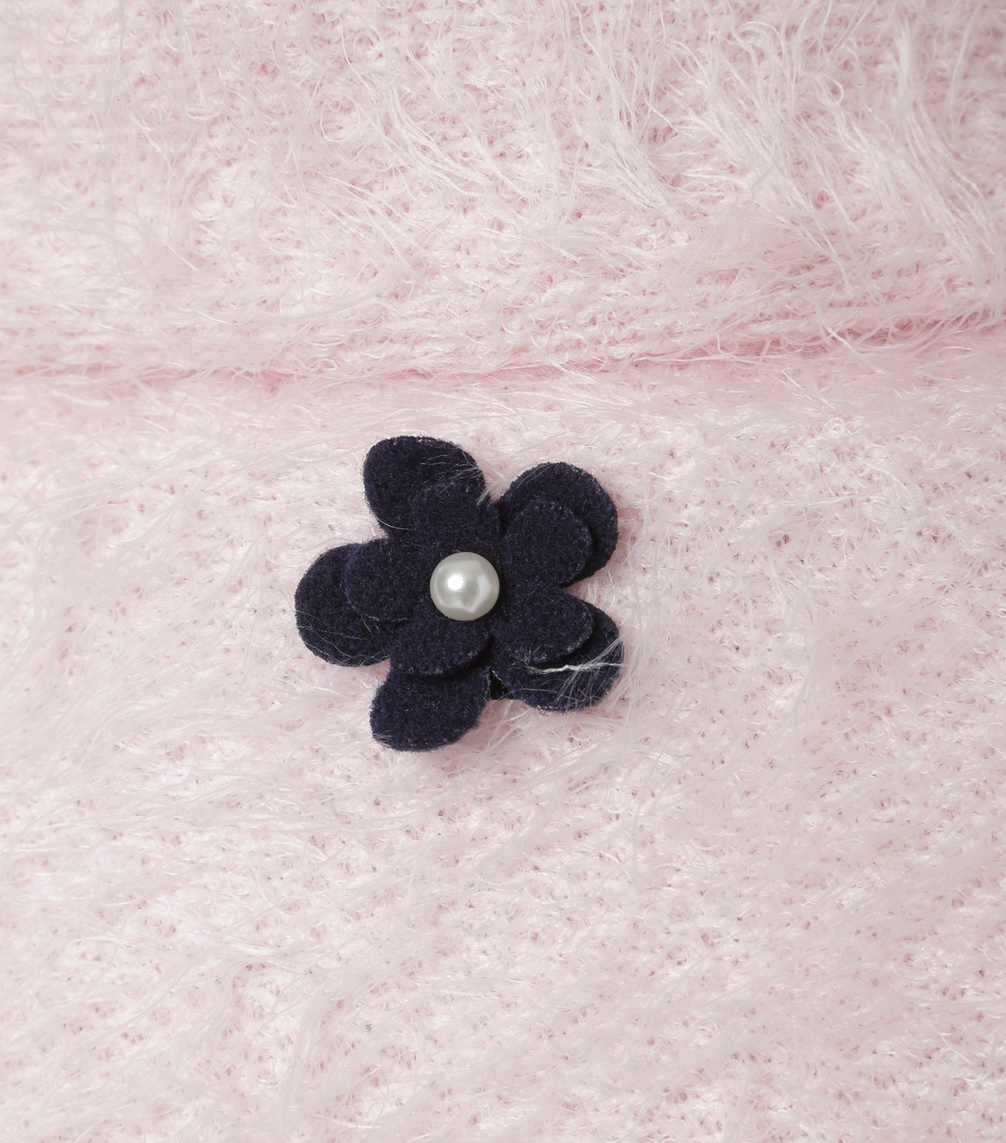 Set Blusa Pelo Rosa con Falda Terciopelo