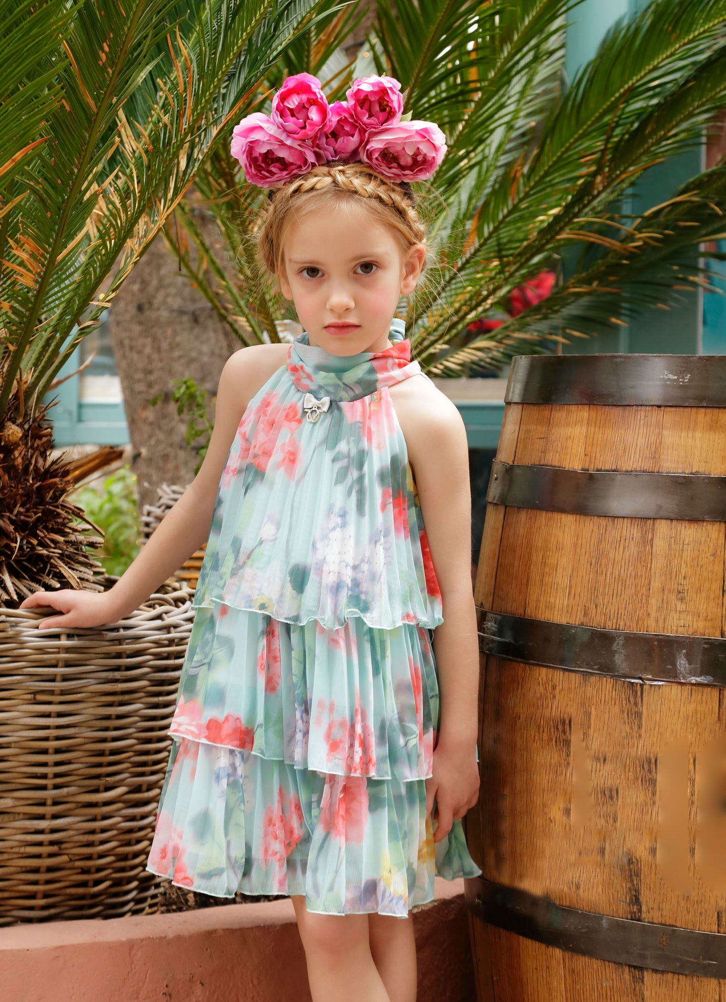 Vestido Flores acuarela