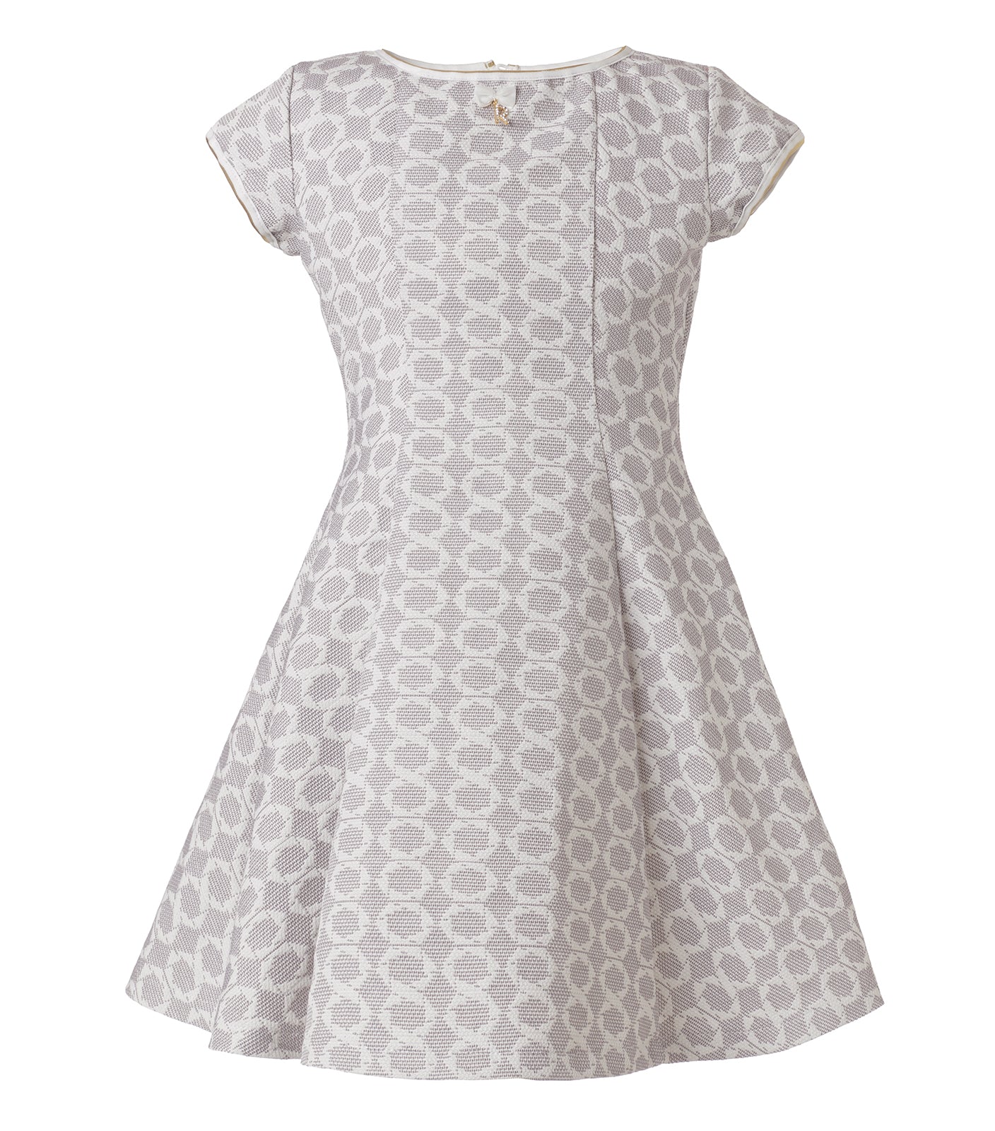 Vestido Cadenas Gris