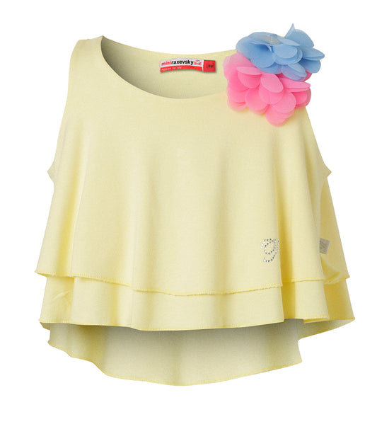 Blusa Amarilla de Tirantes