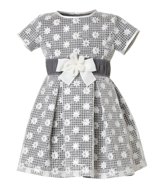 Vestido Gris Lentejuelas