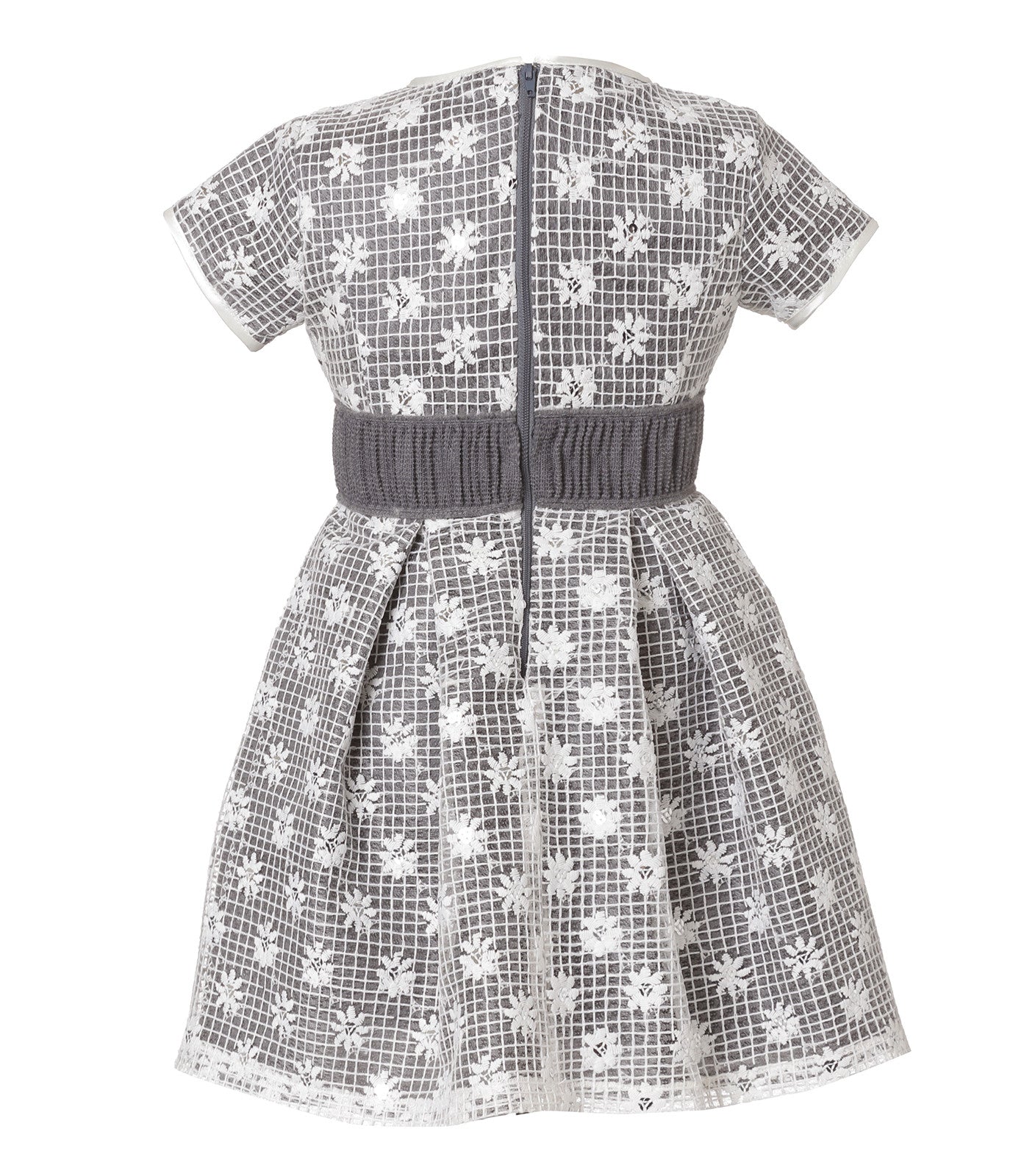 Vestido Gris Lentejuelas