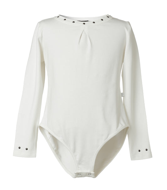 Body Blanco Estoperoles Negros