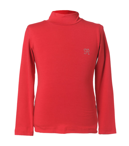 Blusa Roja Manga Larga