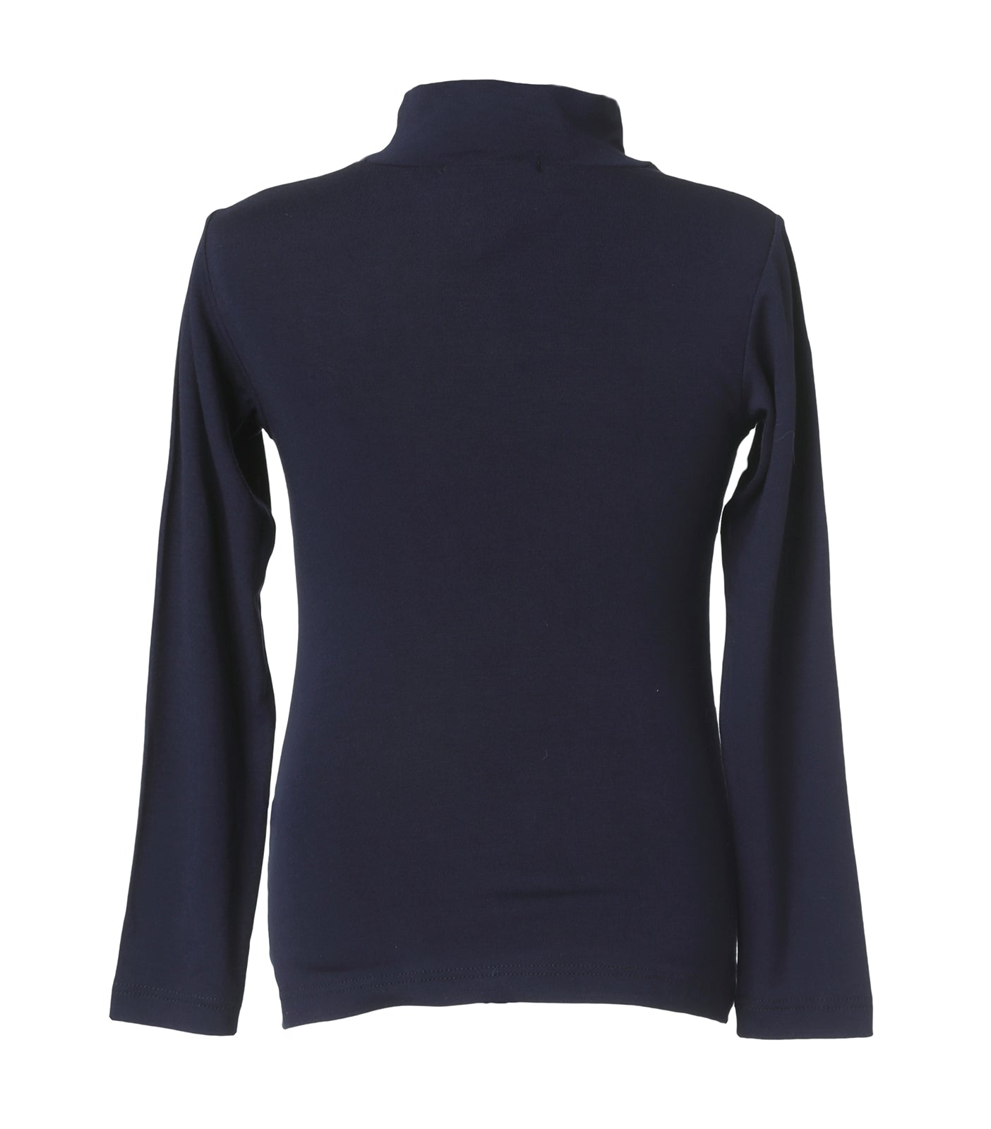 Blusa Cuello Alto Azul