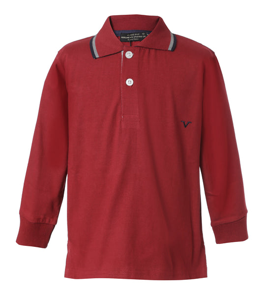 Playera Polo Manga Larga