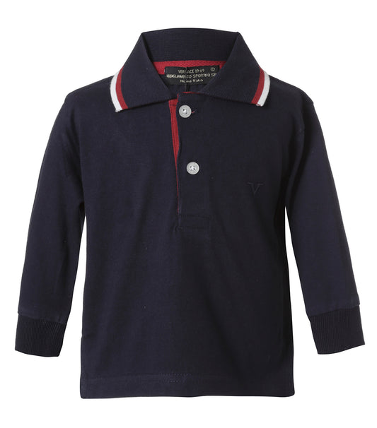 Polo Azul Marino para Bebé