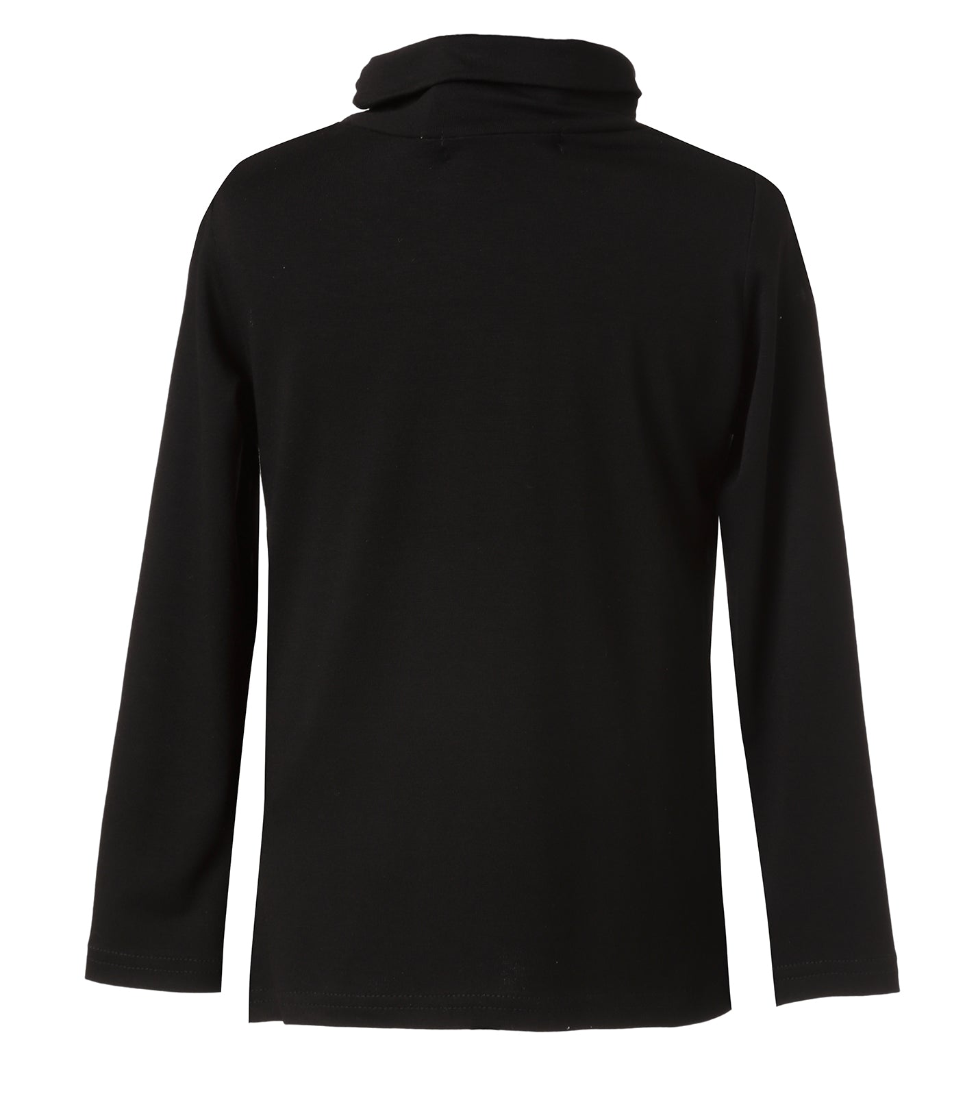 Blusa Cuello Alto Negra