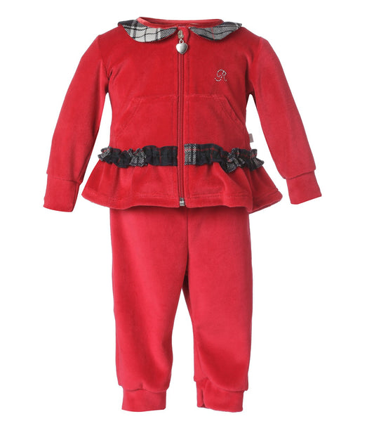 Set Terciopelo Rojo para Bebé