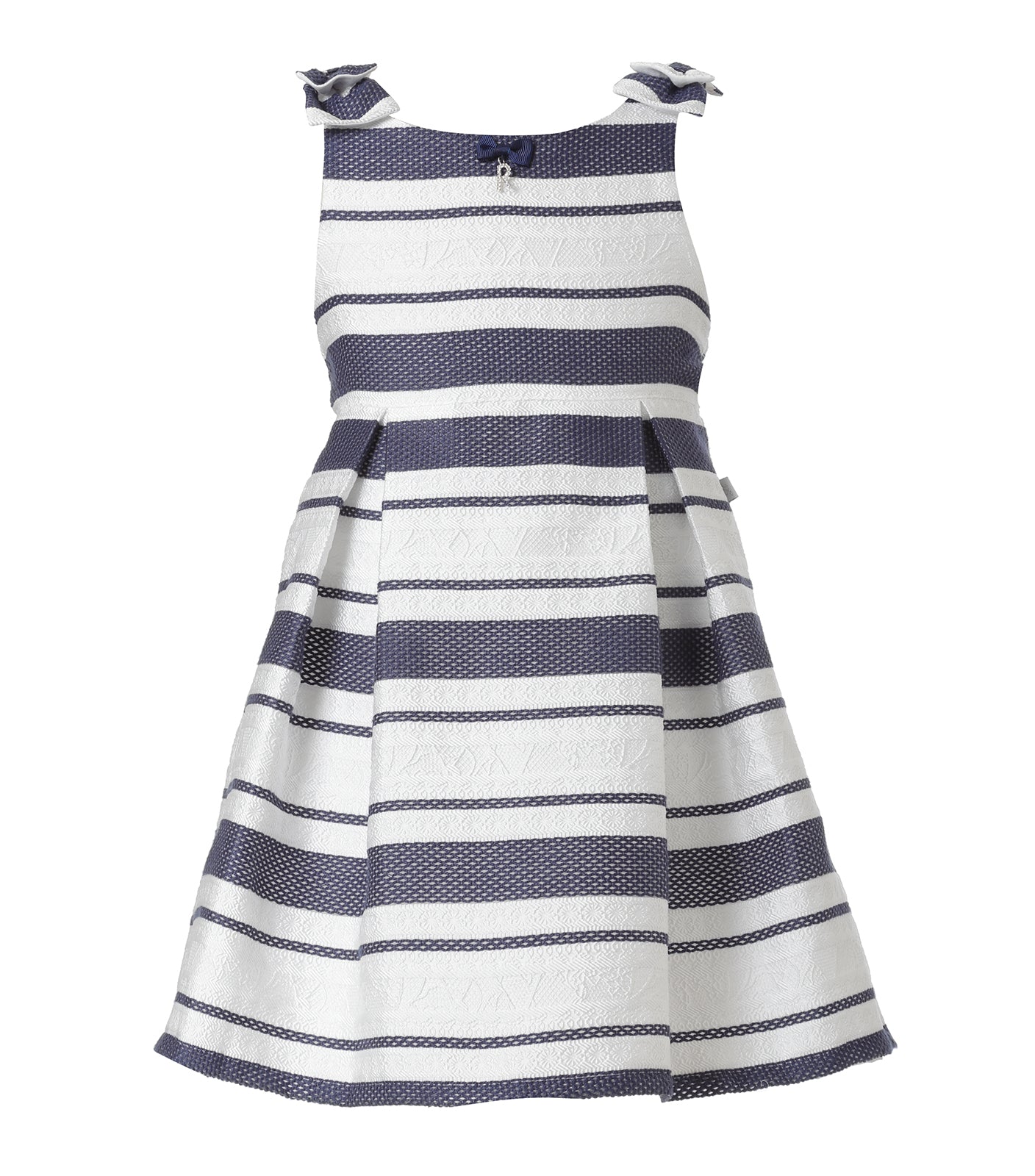 Vestido  Jacquard Rayado Tirantes